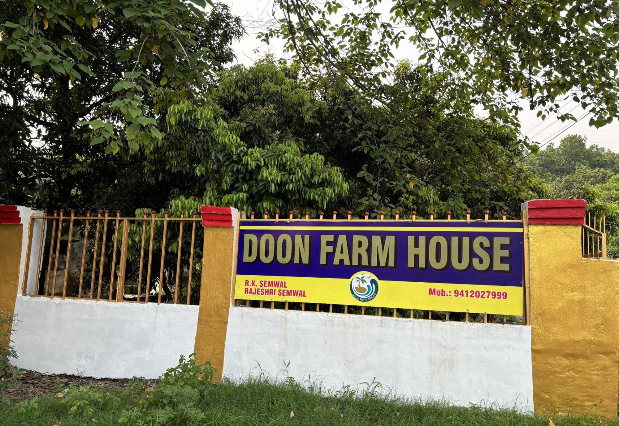 Doon Resort & Farmhouse Stay Dehradun Dış mekan fotoğraf